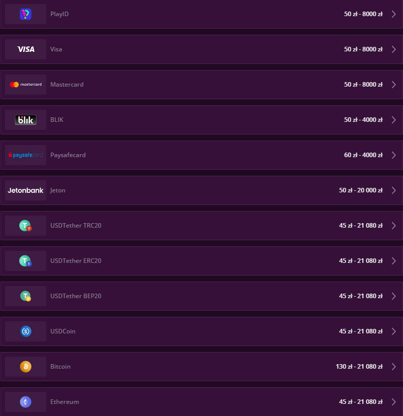 Malina-Casino-Payments