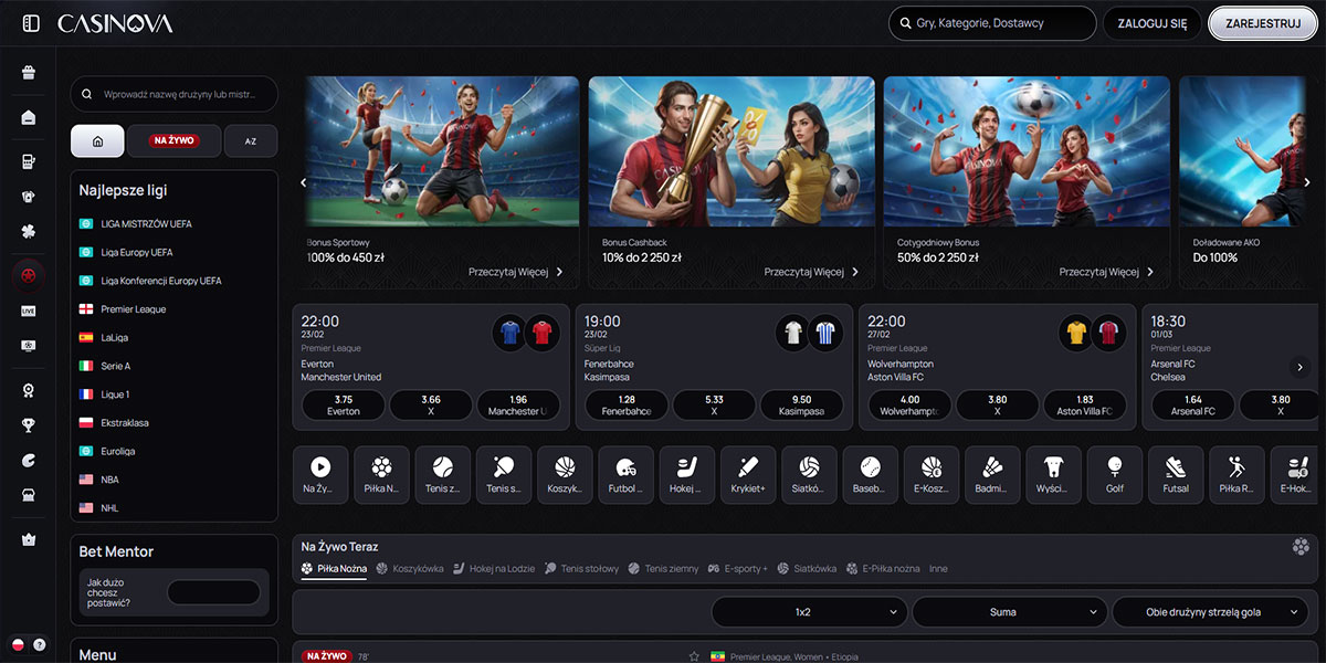 Casinova-Casino-Sports-Betting