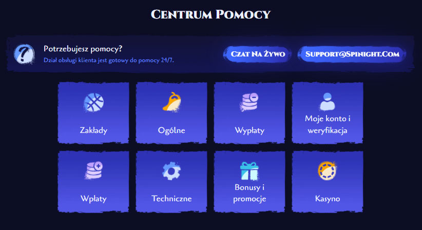 Spinight-Casino-Customer-Service
