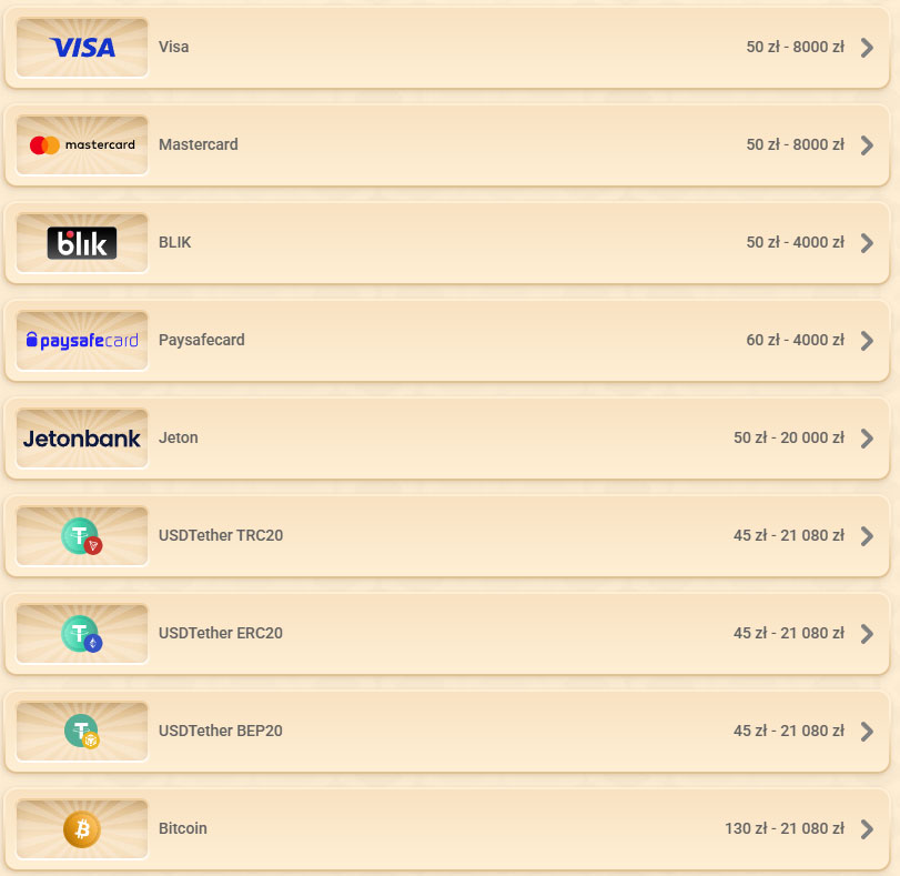 Vegasino-Casino-Payments