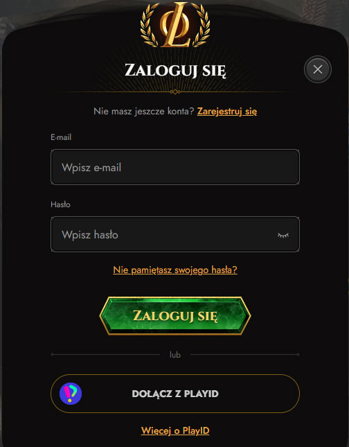 Legiano-Casino-Login