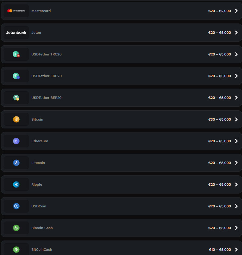 Wildsino-Casino-Payments