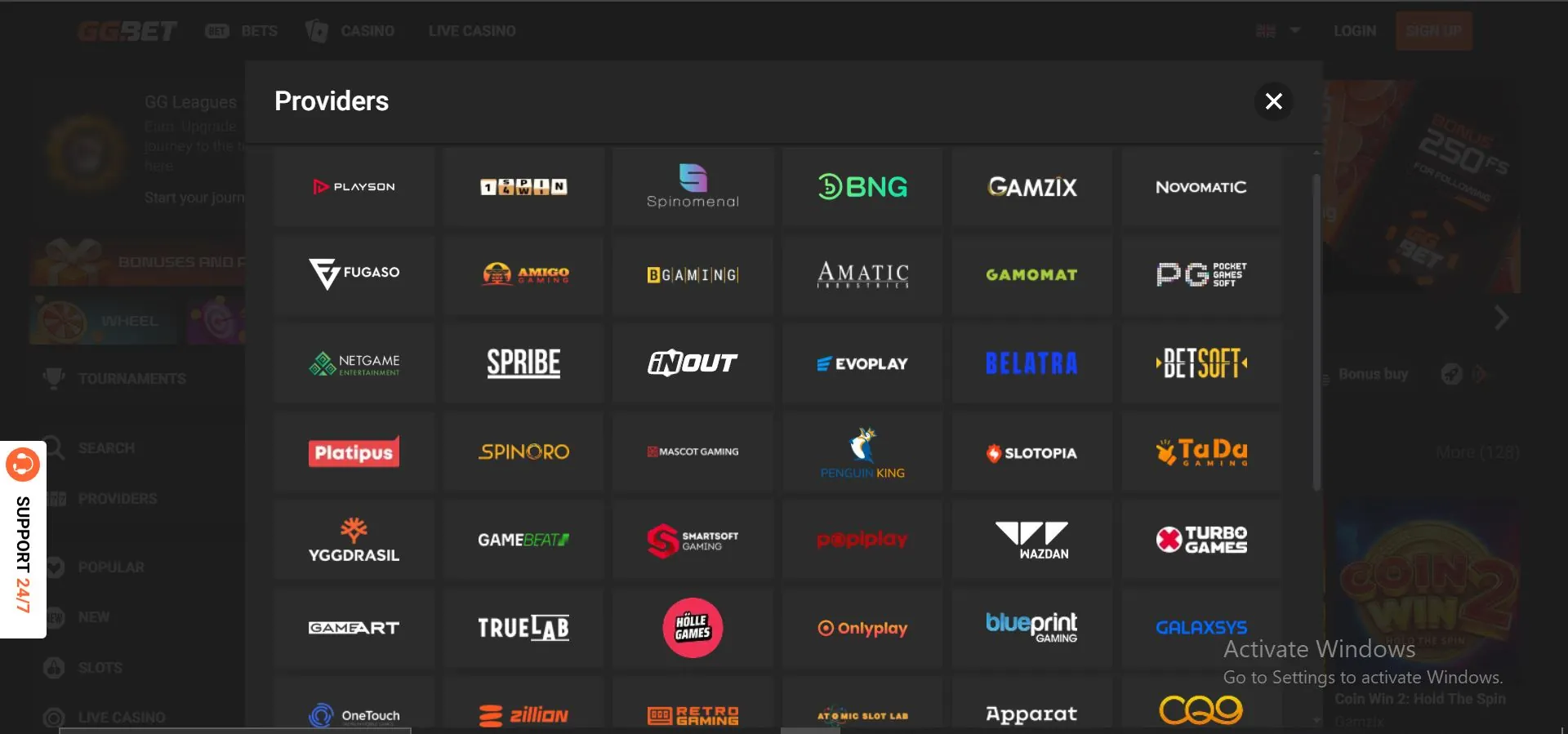 ggbet-casino-provider-list