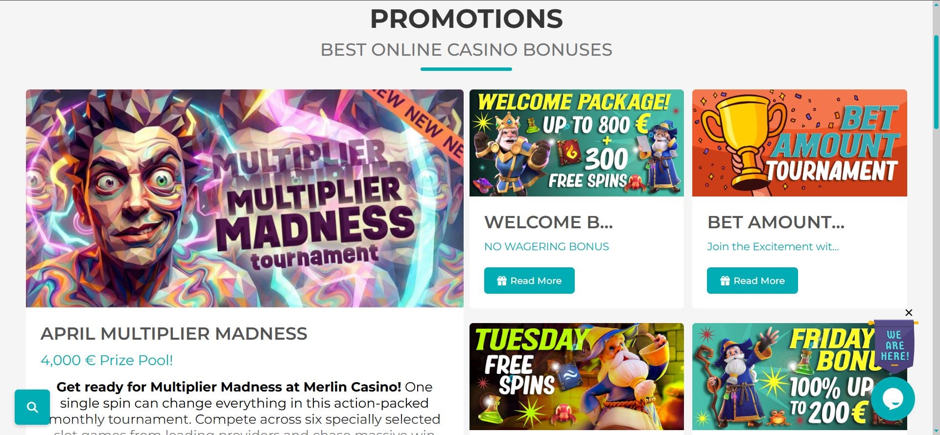 promocje merlin casino