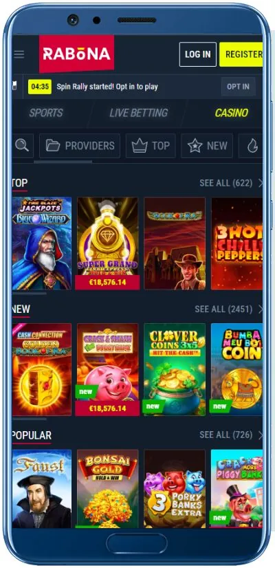 Rabona-Casino-Mobile-App-Shot