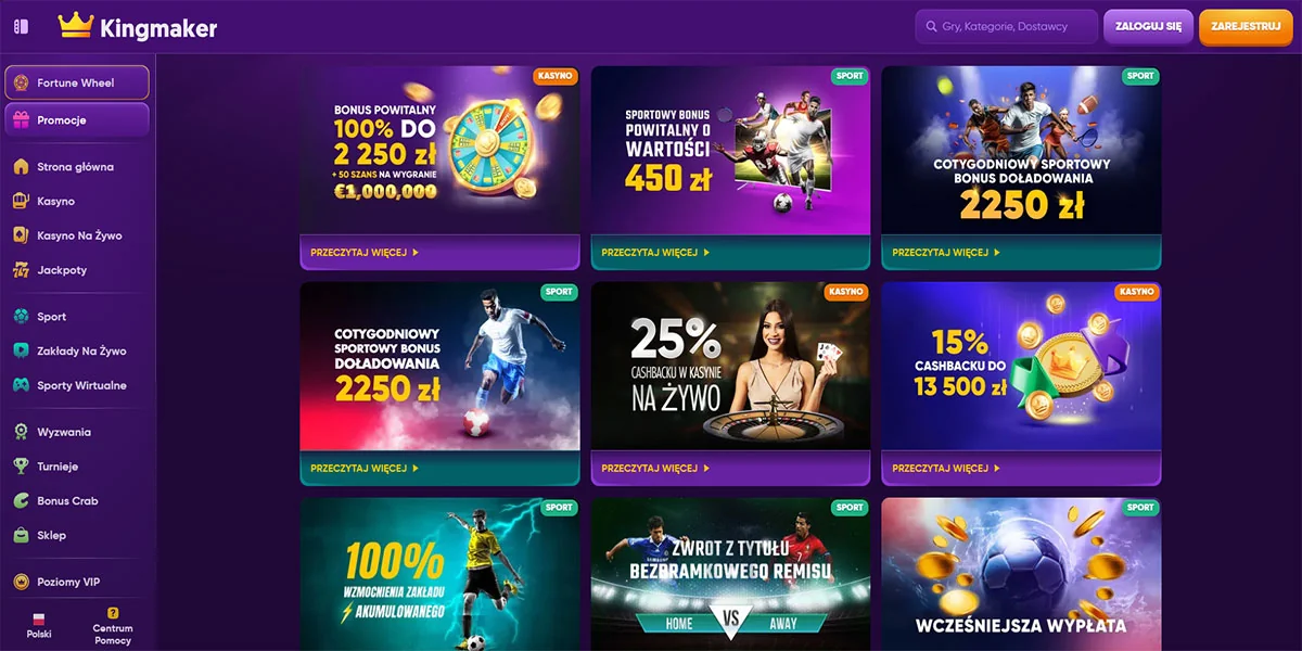 Kingmaker-Casino-Bonuses