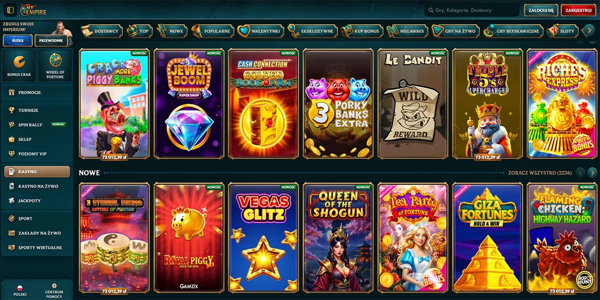 MyEmpire Casino Slot Games
