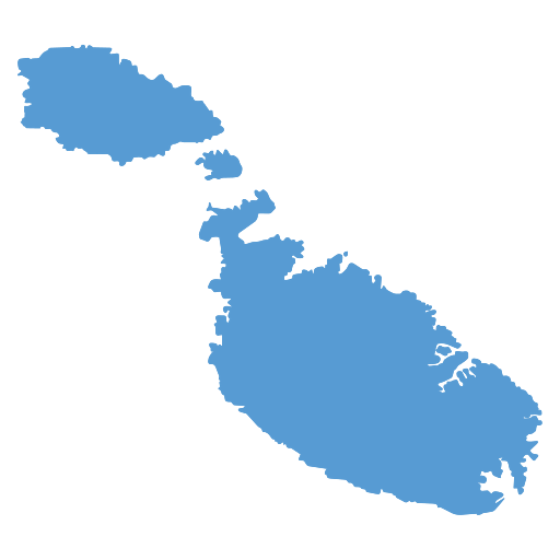 malta map