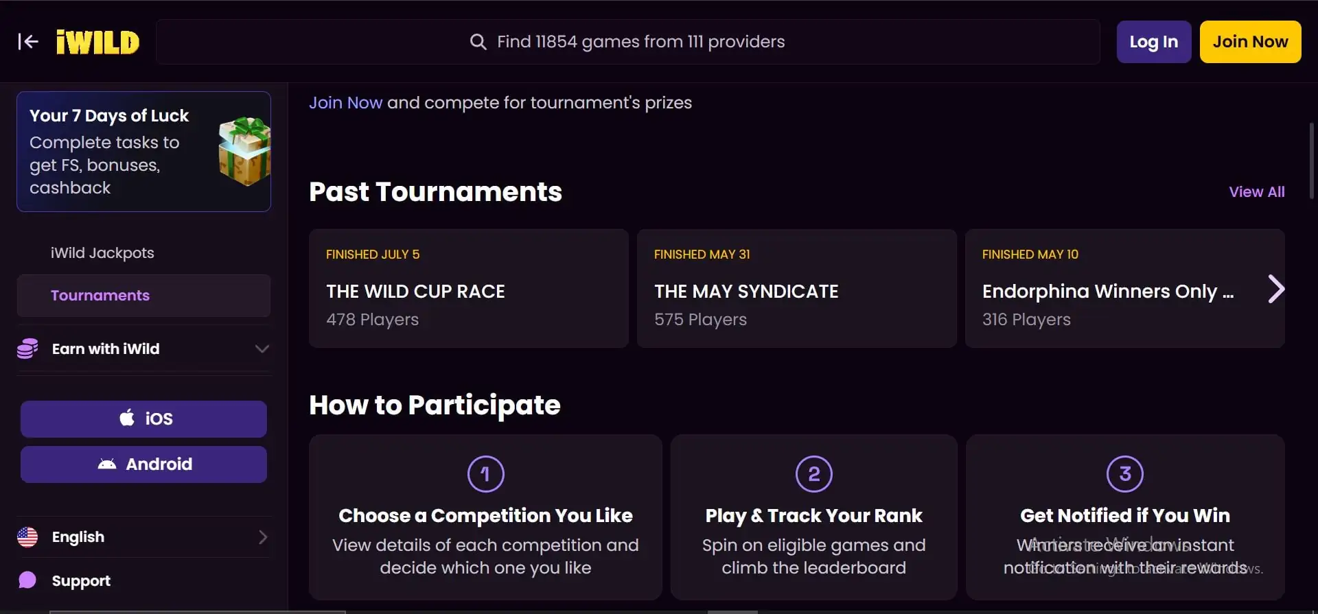 iwild-casino-tournaments